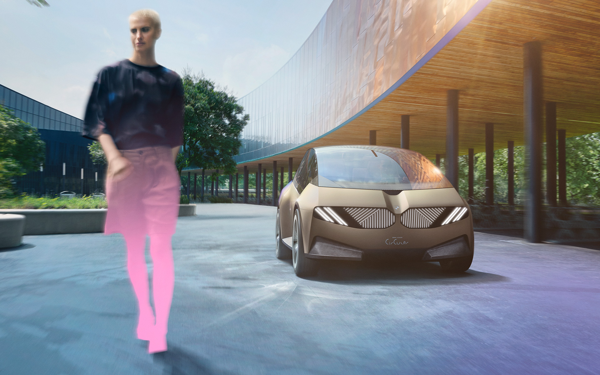 Impression 1 Véhicule au concept visionnaire BMW i Vision Circular 2021